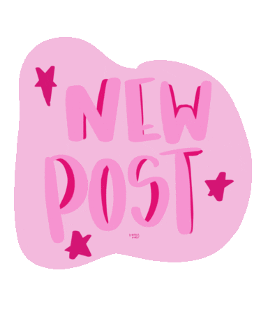 kaceymaedesign girl new pink star Sticker