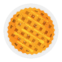 Eat Apple Pie Sticker by bovenwesten