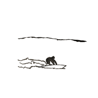 carleighflower animation illustration wave ocean GIF