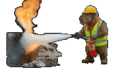 Fire Help Sticker