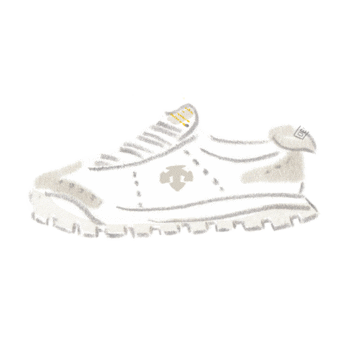 데상트블랭크 Sticker by DESCENTE