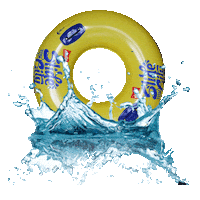 Summer Splash Sticker by Radio Zürisee