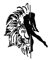 Movinglions_polefitness lion poledance polefitness movinglions Sticker