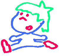 Run Kid Sticker by Cosmodule