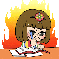 Study 勉強 Sticker by knto