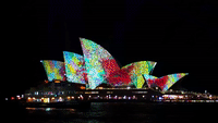 Sydney Harbour Landmarks Illuminated as Stunning Light Festival Returns After Covid Hiatus