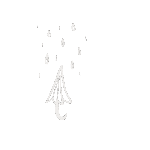 kathi_mynd sticker winter rain weather Sticker
