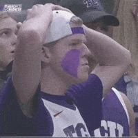 Oh No Omg GIF by NCAA March Madness
