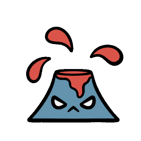 Angry Inside Out Sticker