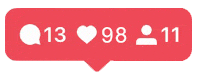 instagram make me popular Sticker by Pablo Rochat