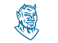 fredoniavolleyball blue devils womens volleyball fredonia fredoniavolleyball Sticker