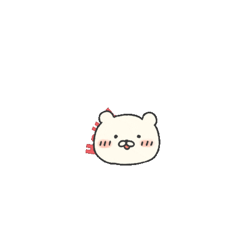 Bear Smile Sticker