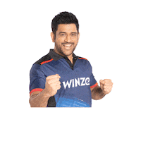 Ms Dhoni Cricket Sticker by WinZO Games
