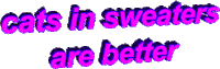 pink cats Sticker by AnimatedText