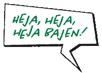 hammarbyfotboll fotboll bajen hammarby heja Sticker