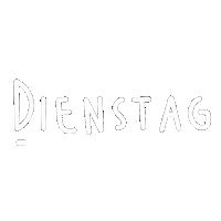 Dienstag Sticker by Heldenglück