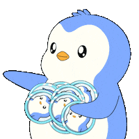 Crypto Penguin Sticker by Pudgy Penguins