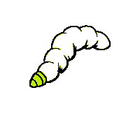 eatrotten bug grub maggot eatrotten Sticker