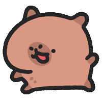 Capybara 哈囉 Sticker by sansanplanet