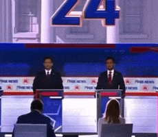 Republican Debate Desantis GIF