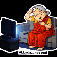Not Out Ipl GIF by Sweet Karam Coffee