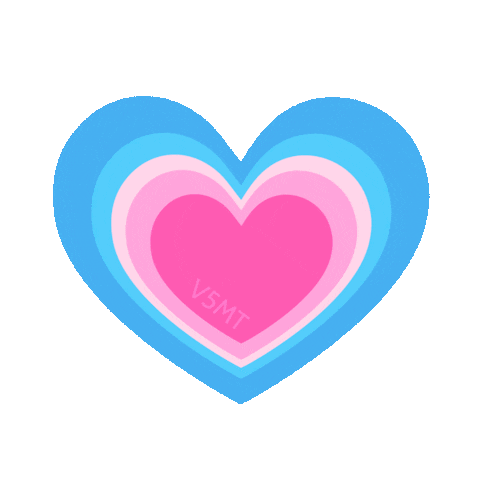 Love Is Love Heart Sticker by V5MT