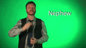 sign language nephew GIF by Sign with Robert