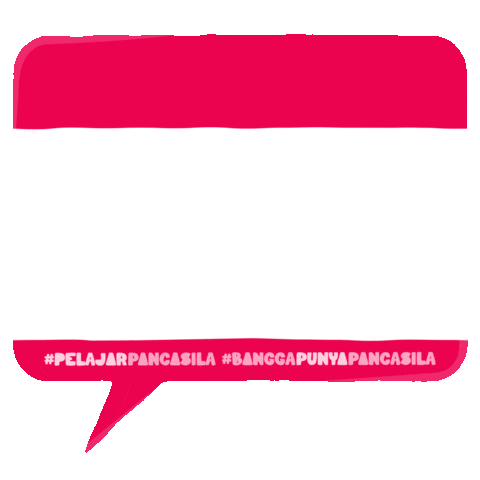 Mural Sila Sticker by Cerdas Berkarakter