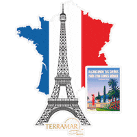 Paris Eiffel Sticker by Terramar Brands