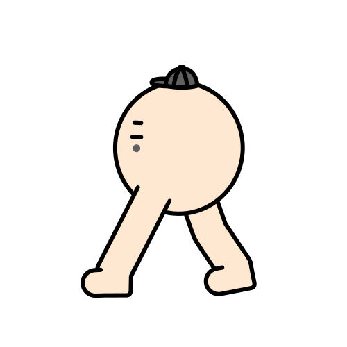 Sticker Walking Backwards Sticker by Loop Parade