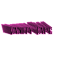 Tape Vanity Sticker by Dot Cromwell