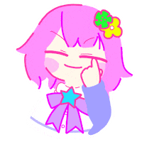 Girl Pink Sticker