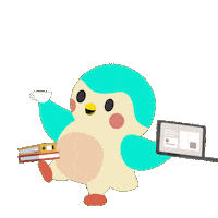 Work Penguin Sticker by Finch Care