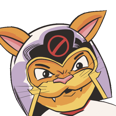 Sneaky Cat Sticker by VeeFriends