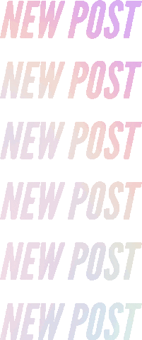 New Post Trend Sticker