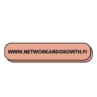 NetworkandGrowth networkandgrowth networkgrowth oonakankkunen Sticker