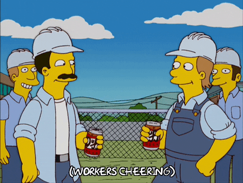 Episode 17 Workers GIF by The Simpsons