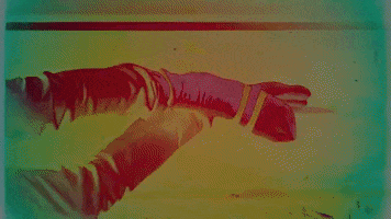 blossomrecords rainbow music video color flying GIF