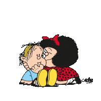 Mafalda Sticker by Chocolates Nestlé