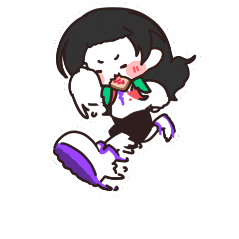 sinnplelittleone giphyupload run running late Sticker