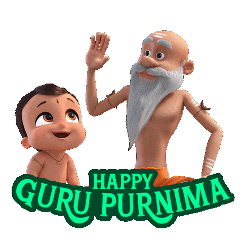 Celebration Wishes Sticker by Chhota Bheem