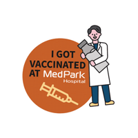 MedPark covid covid19 vaccine covidvaccine Sticker