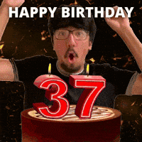 Happy 37Th Birthday GIF