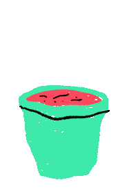 illustration growing STICKER by Laura Salaberry