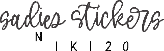 pr sadie Sticker by Sadie's Stickers