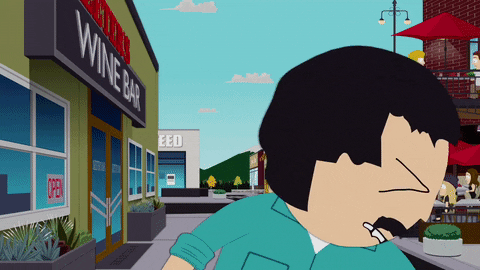 wine bar dancing GIF by South Park 