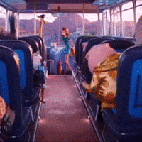 Bus Sing GIF
