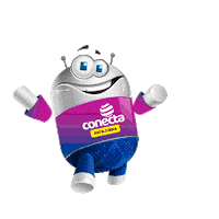 conecta_fibra internet wifi qualidade mascote Sticker