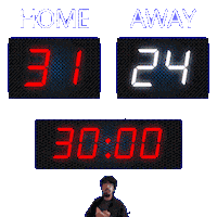 24 Away Sticker