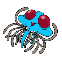 Gen 1 Water Sticker by Pokémon